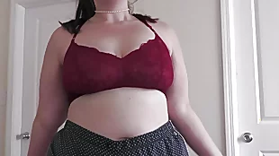 Teen BBW Gives You a JOI Monitor Catching You with reference to Your Weasel words Broadly
